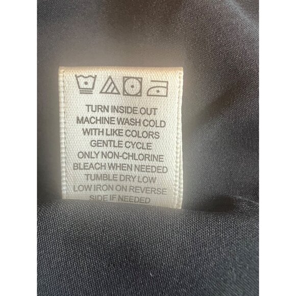 Jessica Simpson Black & White Polka Dot Mini Dress With Ruffle Detail Medium - Picture 15 of 16